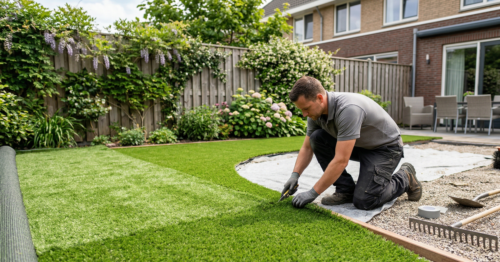 Turf vs Pavers at a Glance