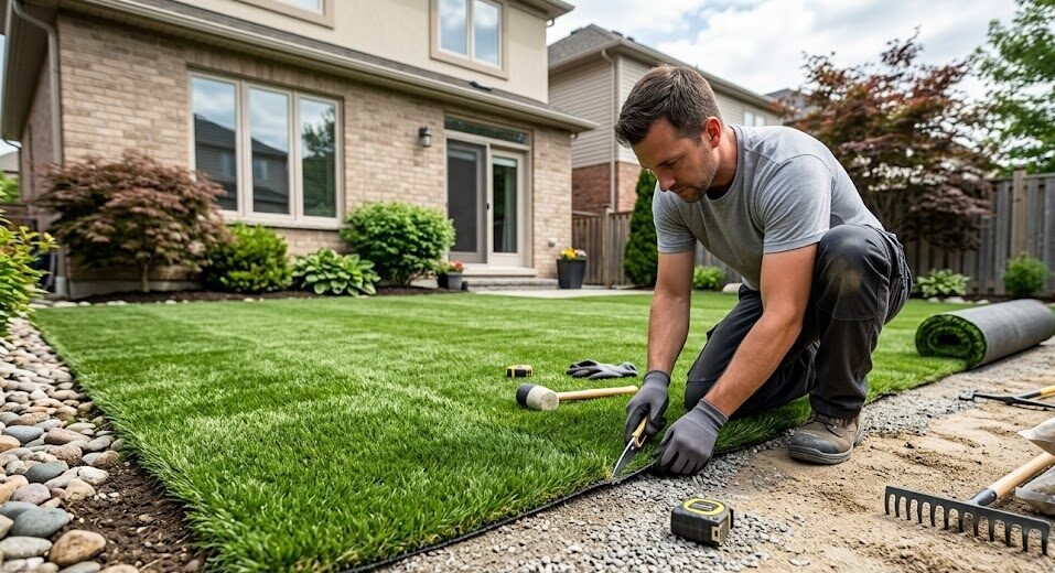 Turf Over Concrete vs Removing the Slab