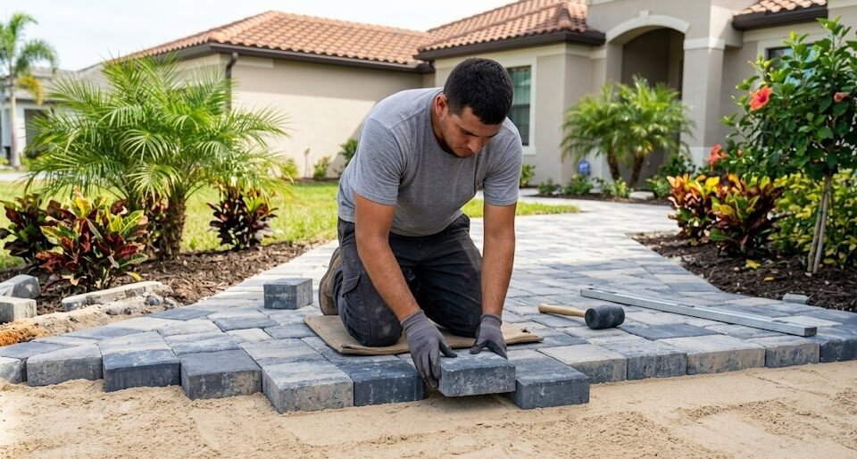 How to Remove It Without Damaging the Paver